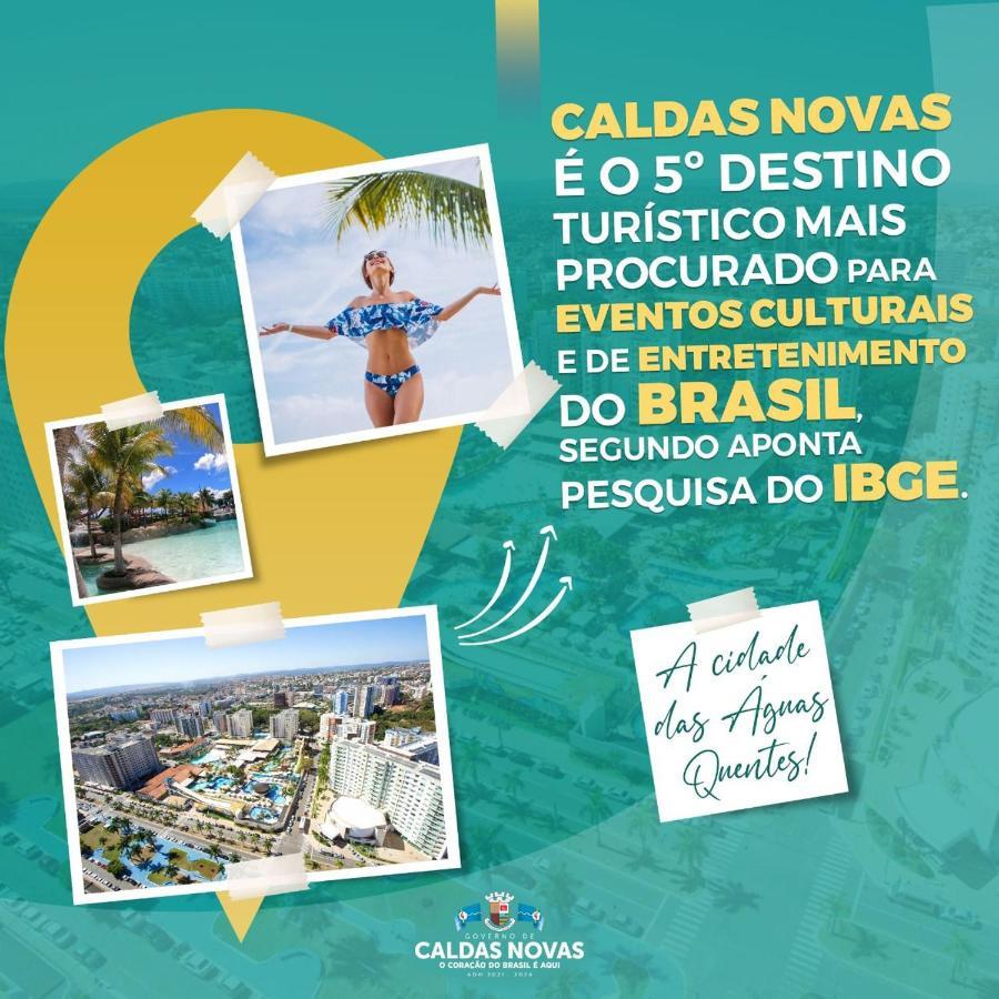 Lacqua diRoma Hotel com Parque Aquático 24 horas Caldas Novas Esterno foto