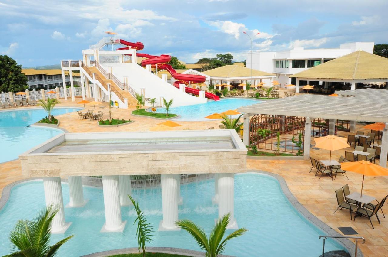 Lacqua diRoma Hotel com Parque Aquático 24 horas Caldas Novas Esterno foto