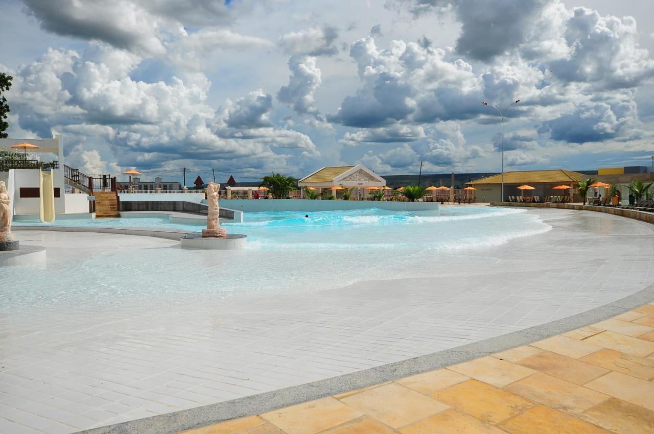 Lacqua diRoma Hotel com Parque Aquático 24 horas Caldas Novas Esterno foto