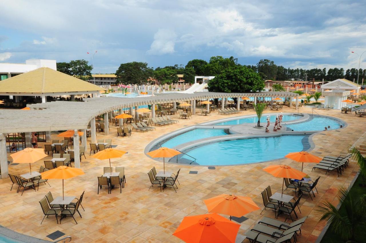 Lacqua diRoma Hotel com Parque Aquático 24 horas Caldas Novas Esterno foto
