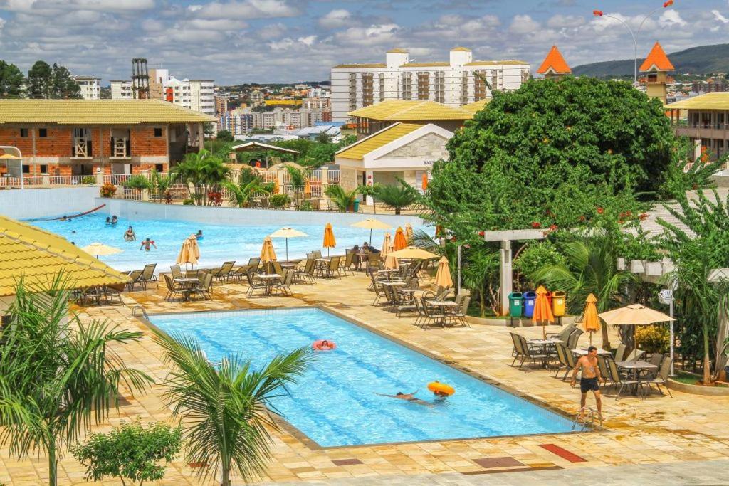 Lacqua diRoma Hotel com Parque Aquático 24 horas Caldas Novas Esterno foto