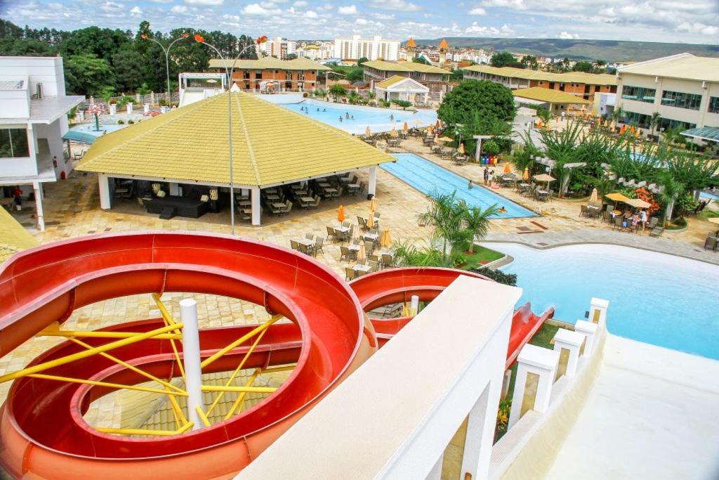 Lacqua diRoma Hotel com Parque Aquático 24 horas Caldas Novas Esterno foto